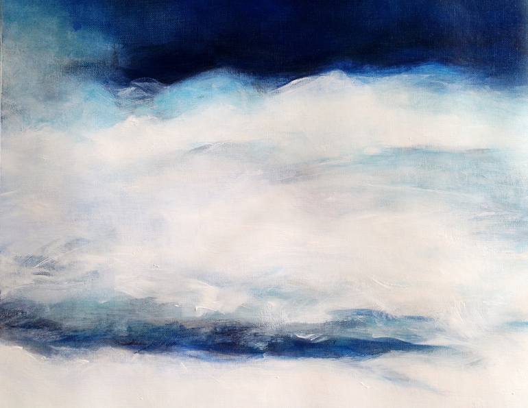 Original Impressionism Water Painting by Myriam O