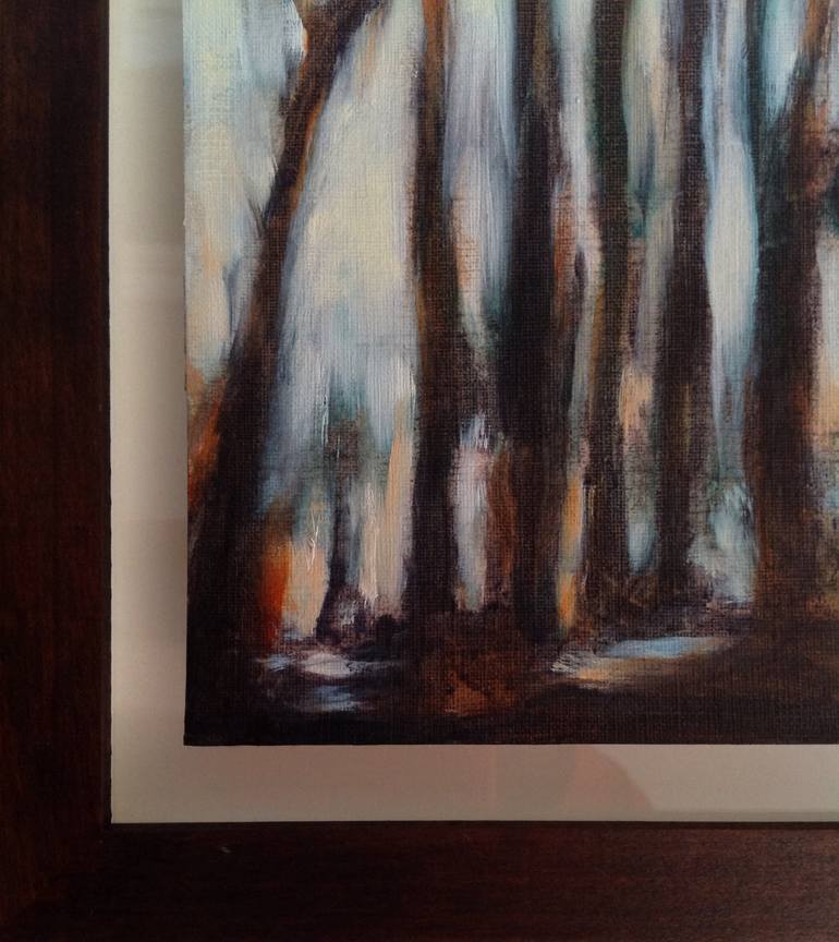 Original Tree Painting by Myriam O