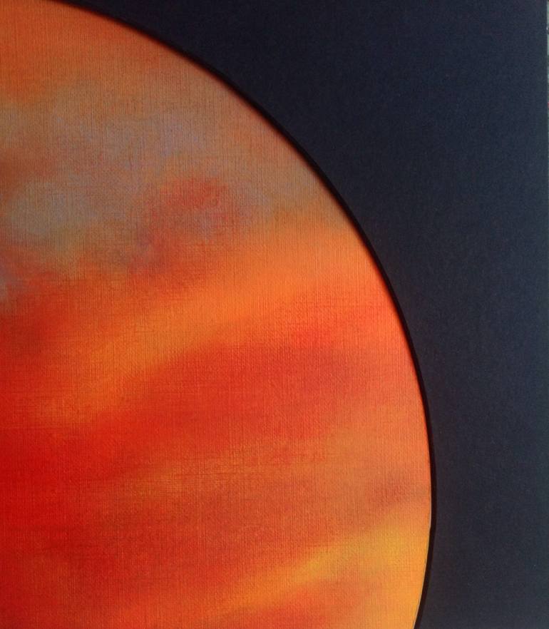 Original Impressionism Abstract Painting by Myriam O