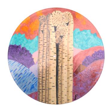 Original Illustration Landscape Painting by Jeffrey Fogg