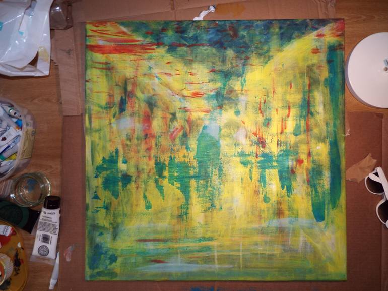 Original Abstract Painting by S MN