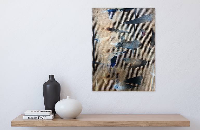 Original Art Deco Abstract Painting by Melisa Taylor