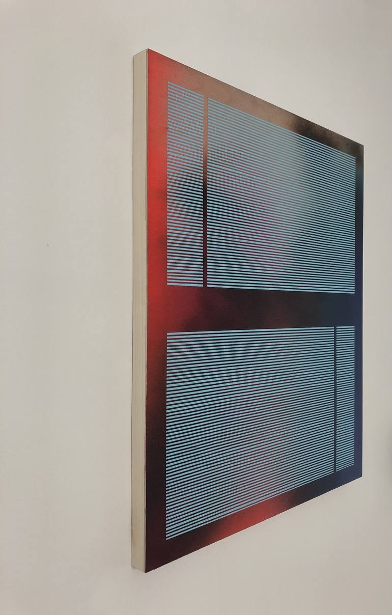 Original Art Deco Abstract Painting by Melisa Taylor