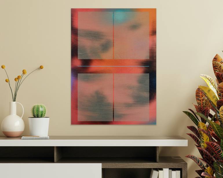 Original Color Field Painting Abstract Painting by Melisa Taylor