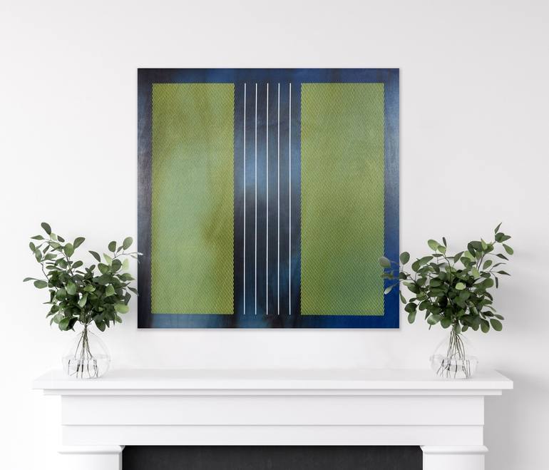 Original Geometric Painting by Melisa Taylor