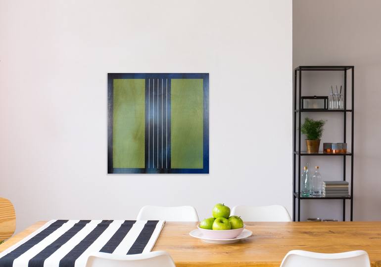 Original Abstract Geometric Painting by Melisa Taylor