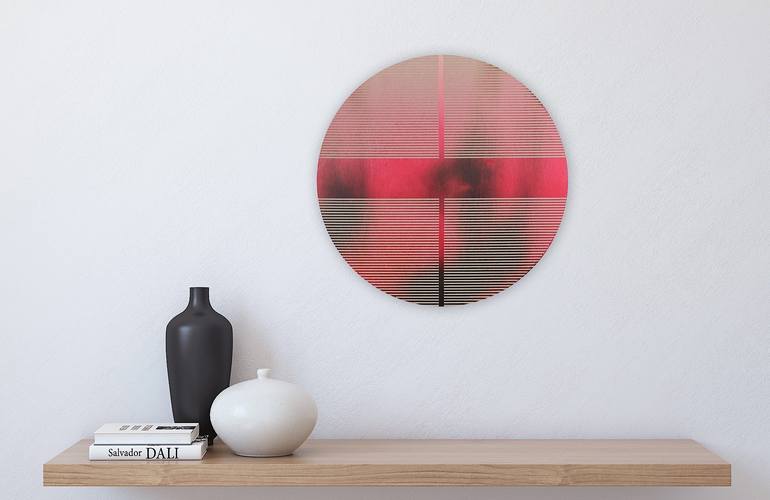 Original Abstract Geometric Painting by Melisa Taylor