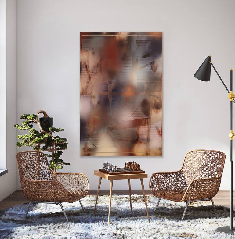 Original Abstract Expressionism Abstract Painting by Melisa Taylor