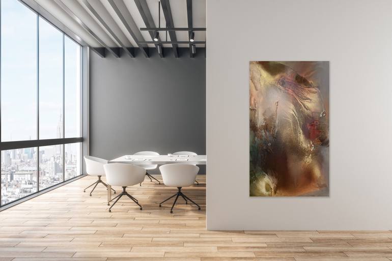 Original Color Field Painting Abstract Painting by Melisa Taylor