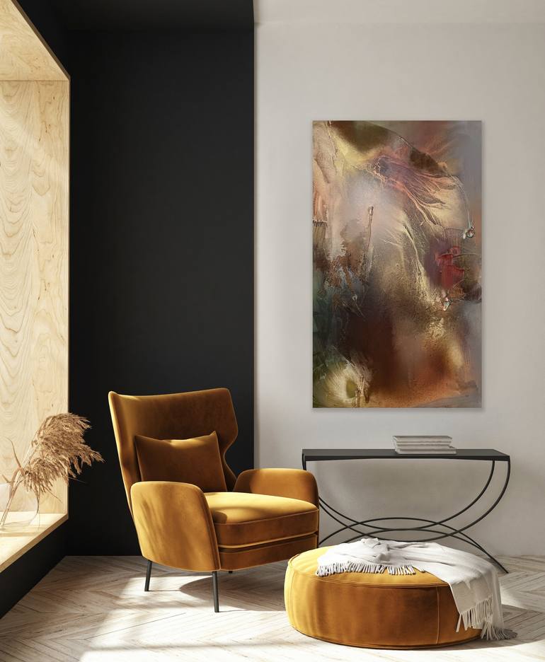 Original Color Field Painting Abstract Painting by Melisa Taylor