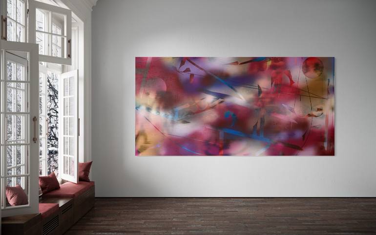 Original Abstract Patterns Painting by Melisa Taylor