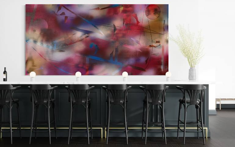 Original Abstract Patterns Painting by Melisa Taylor