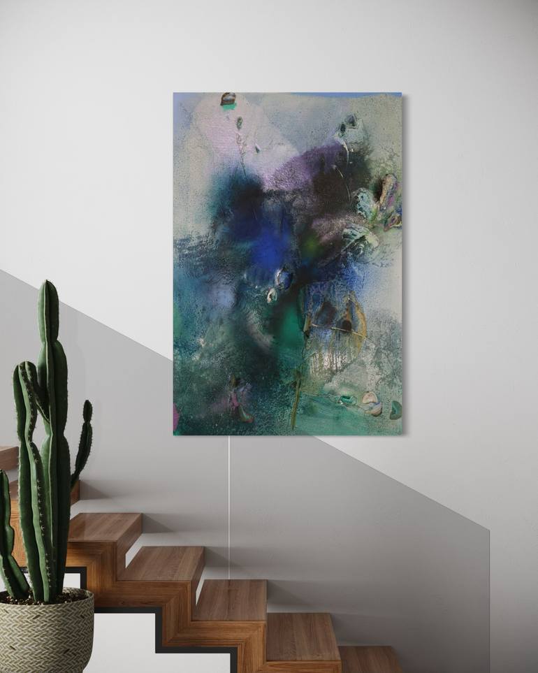 Original Color Field Painting Abstract Painting by Melisa Taylor
