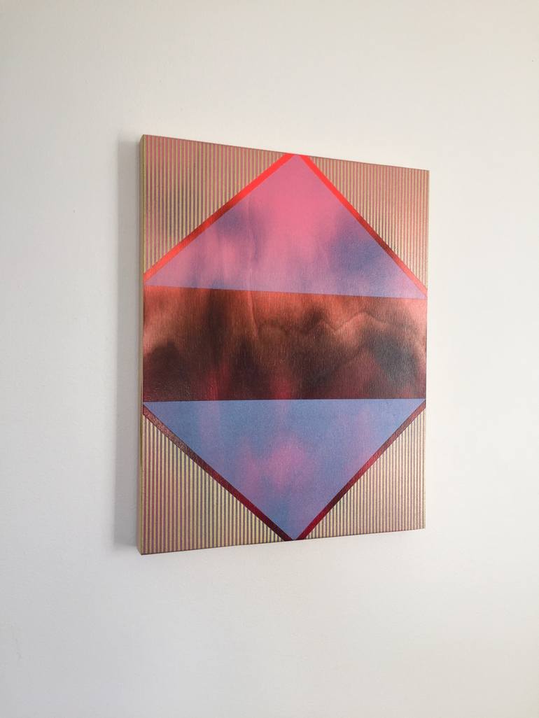 Original Geometric Painting by Melisa Taylor