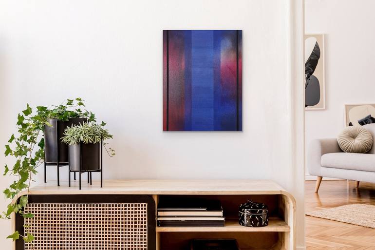 Original Abstract Geometric Painting by Melisa Taylor