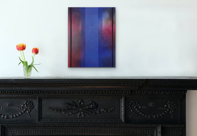 Original Abstract Geometric Painting by Melisa Taylor