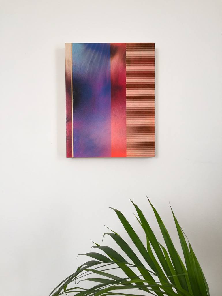 Original Geometric Painting by Melisa Taylor