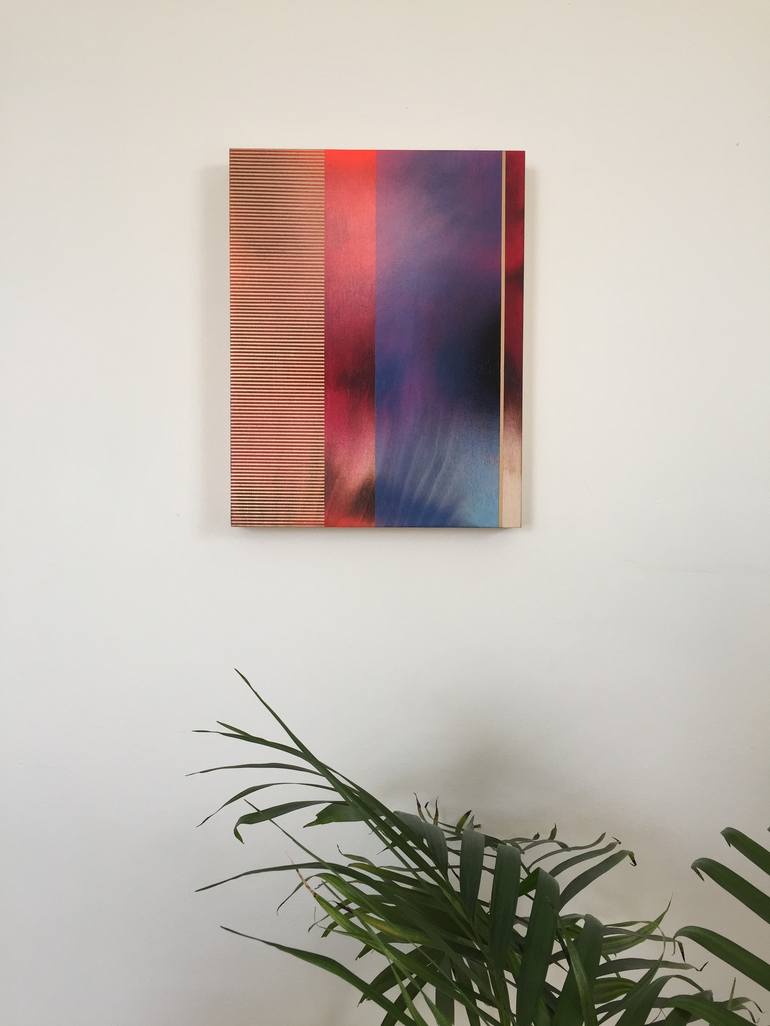Original Abstract Geometric Painting by Melisa Taylor