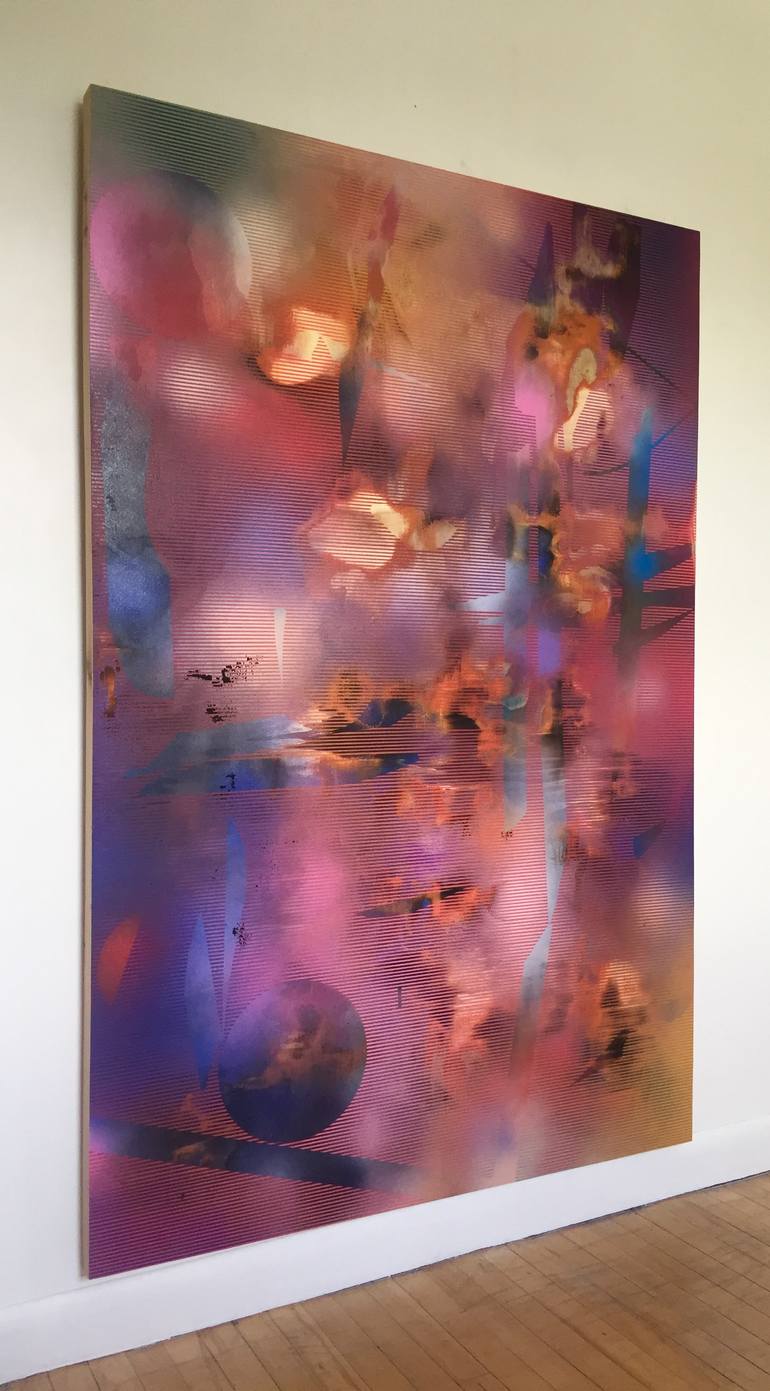 Original Abstract Expressionism Abstract Painting by Melisa Taylor
