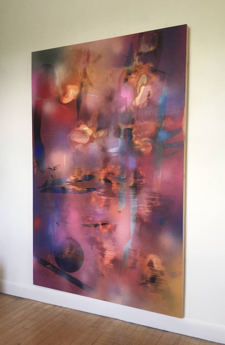 Original Abstract Expressionism Abstract Painting by Melisa Taylor