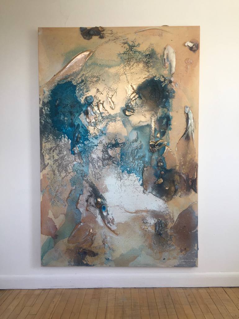 Original Abstract Expressionism Abstract Painting by Melisa Taylor