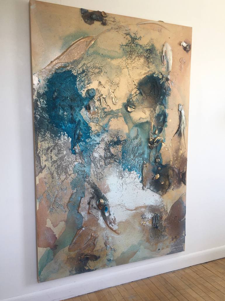 Original Abstract Expressionism Abstract Painting by Melisa Taylor