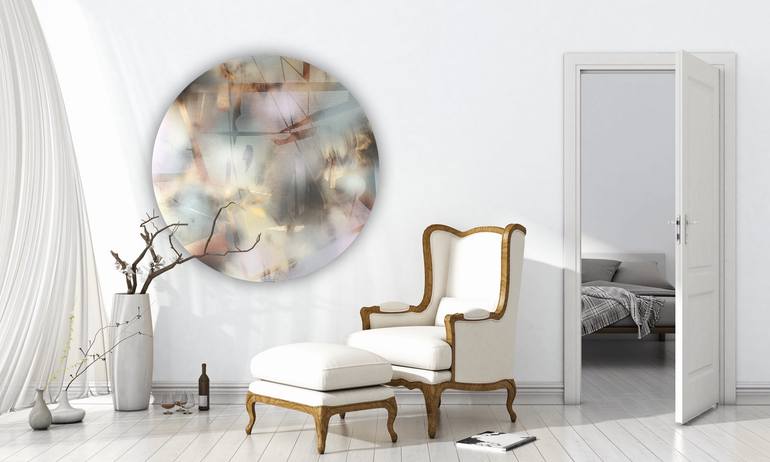 Original Art Deco Abstract Painting by Melisa Taylor