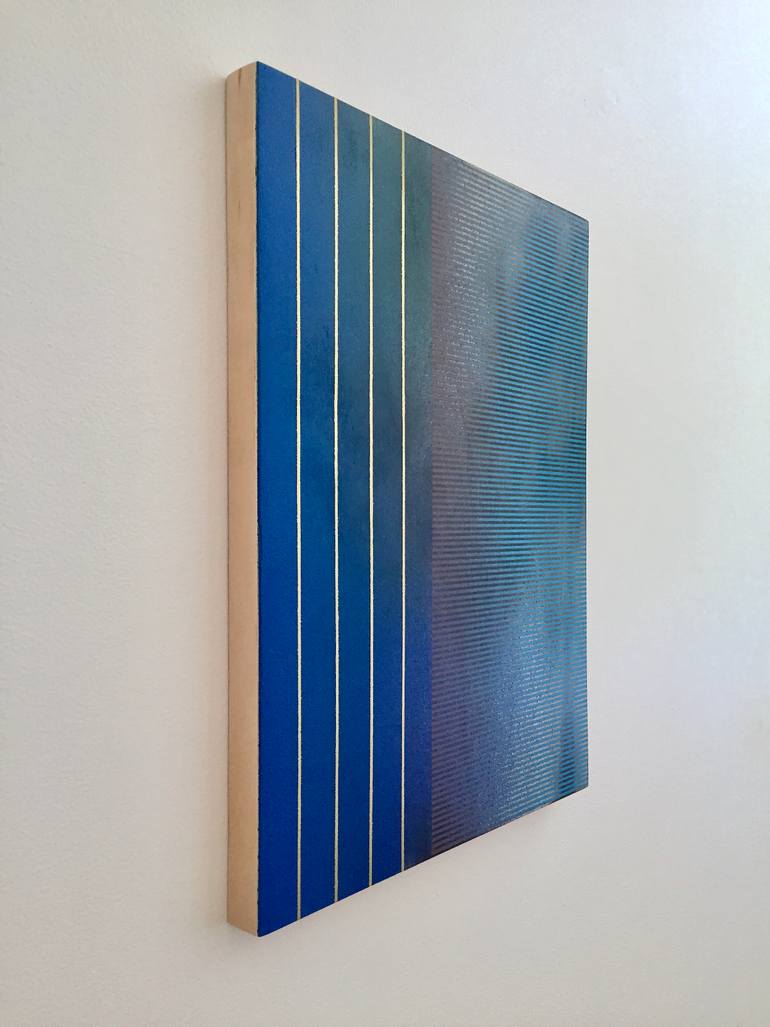 Original Abstract Geometric Painting by Melisa Taylor