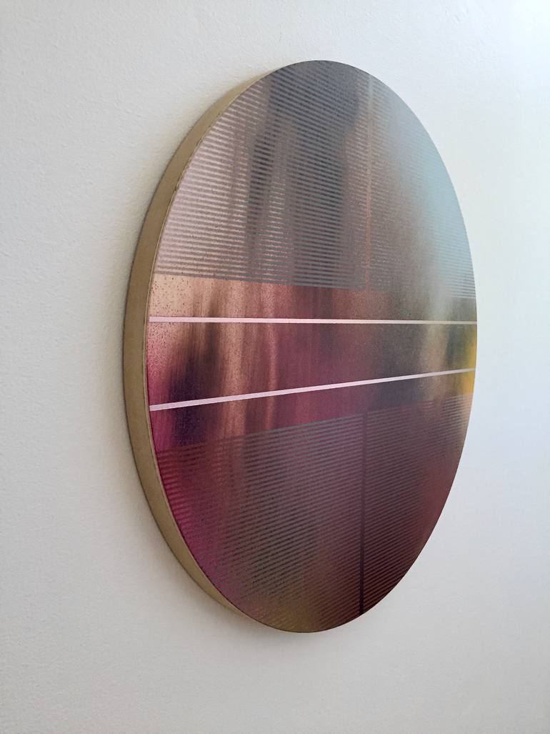 Original Abstract Geometric Painting by Melisa Taylor