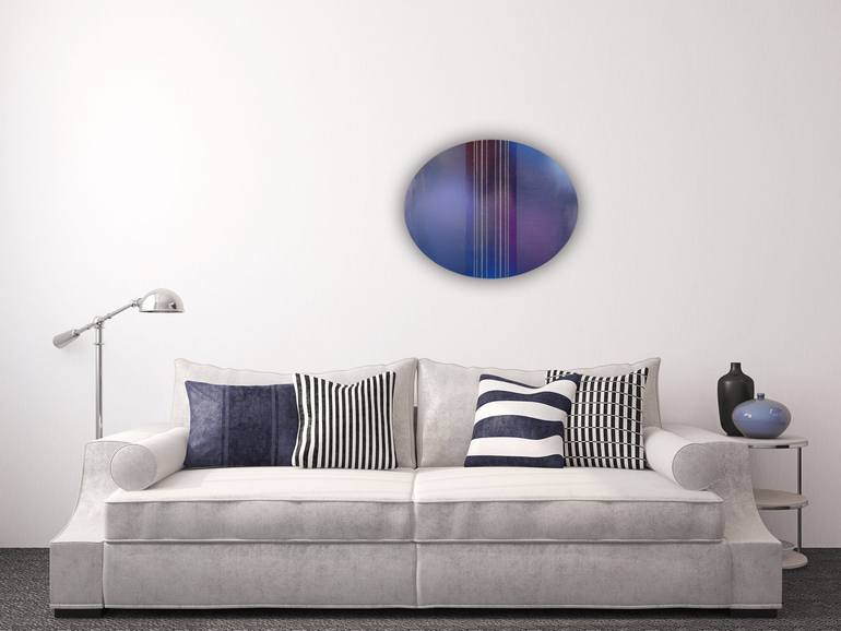 Original Abstract Geometric Painting by Melisa Taylor