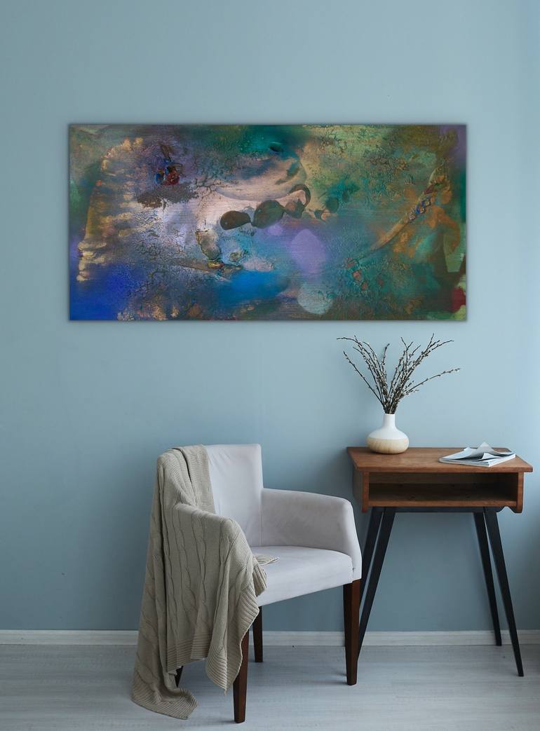 Original Abstract Expressionism Abstract Painting by Melisa Taylor