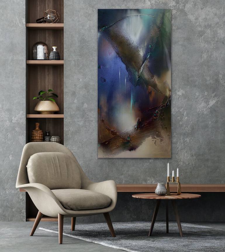 Original Abstract Expressionism Abstract Painting by Melisa Taylor
