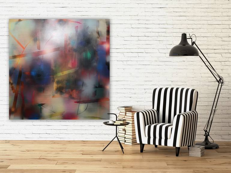 Original Abstract Expressionism Abstract Painting by Melisa Taylor