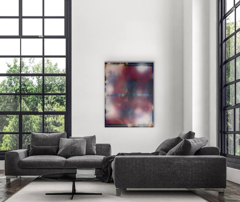 Original Art Deco Abstract Painting by Melisa Taylor