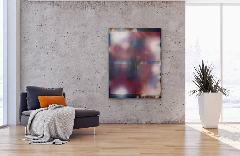 Original Art Deco Abstract Painting by Melisa Taylor