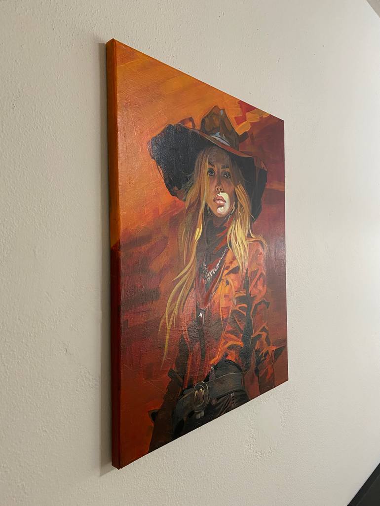 Original Figurative Women Painting by Antonio Cruz