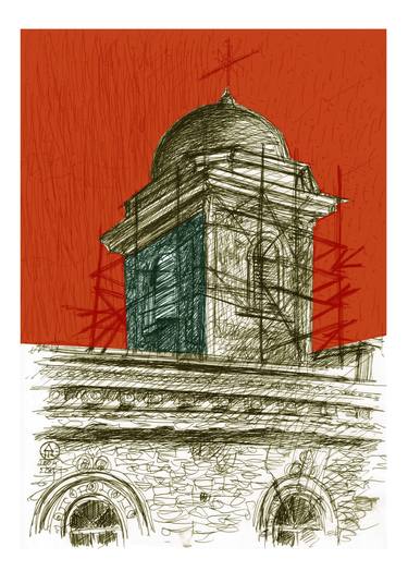 Print of Architecture Drawings by Andreea- Mara Mancas