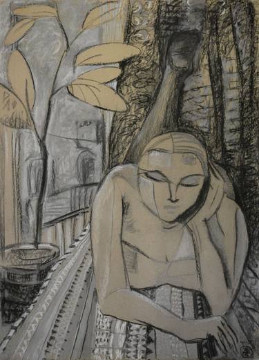 Print of Cubism People Drawings by Andreea- Mara Mancas