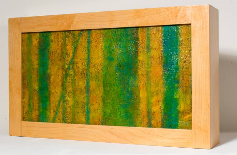 Original Abstract Nature Mixed Media by Katherine Steichen Rosing