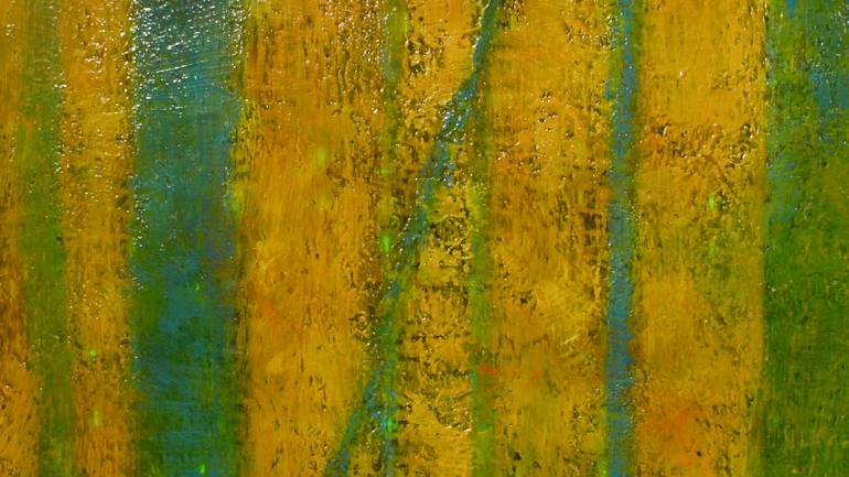 Original Abstract Nature Mixed Media by Katherine Steichen Rosing