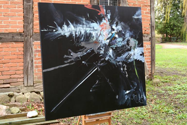 Original Abstract Time Painting by Christian Kabuß
