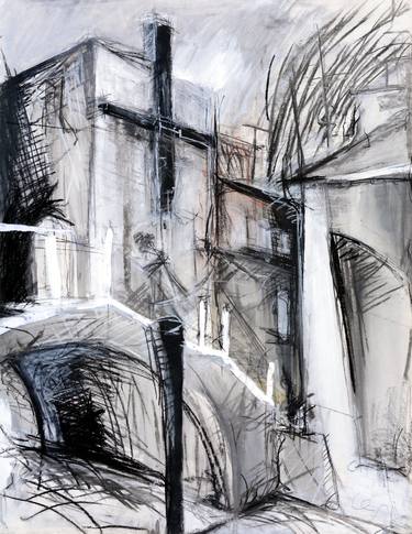 Print of Figurative Cities Mixed Media by Christian Kabuß