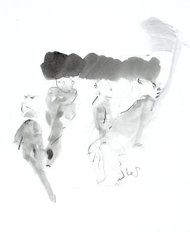 Original Figurative Performing Arts Drawing by Christian Kabuß