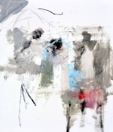 Original Abstract Cities Painting by Christian Kabuß