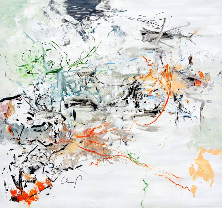 Print of Abstract Landscape Paintings by Christian Kabuß