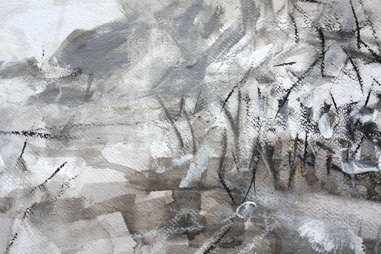Original Abstract Outer Space Drawing by Christian Kabuß