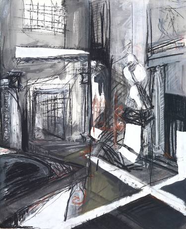 Original Abstract Places Drawings by Christian Kabuß