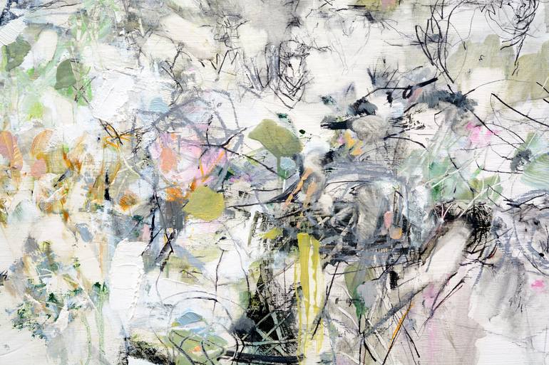 Original Abstract Garden Painting by Christian Kabuß