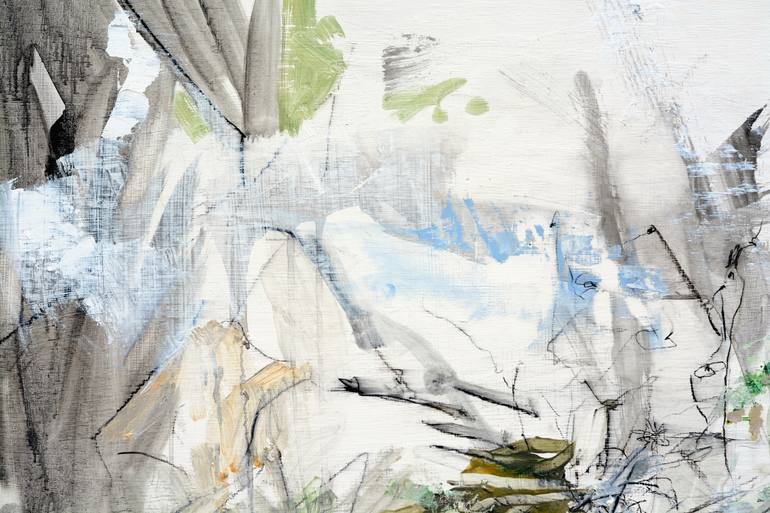 Original Abstract Garden Painting by Christian Kabuß