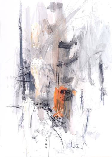 Original Abstract Cities Paintings by Christian Kabuß